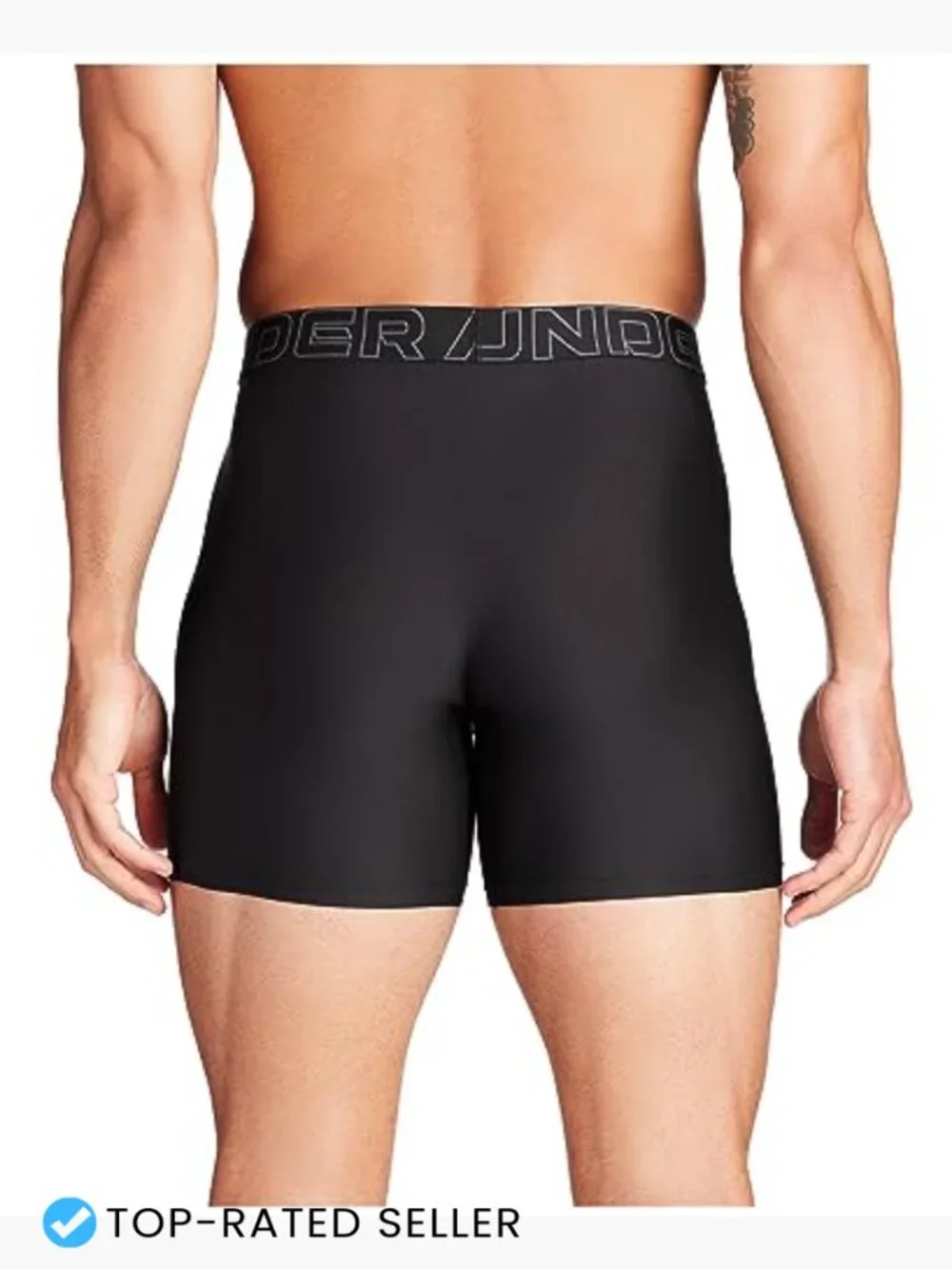 3 Pack Performance Tech Mesh Boxer Briefs 6 Inch Inseam Athletic Activewear